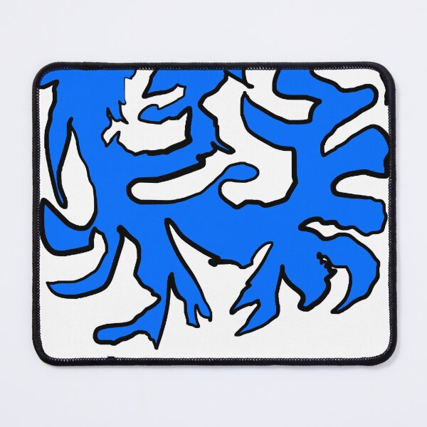 Item preview, abstract art in blue designed and sold by OsvaldoRamosArt.