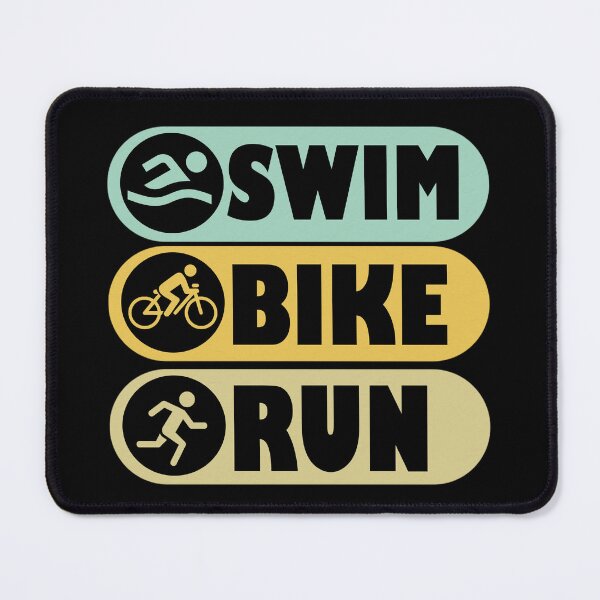 Item preview, Swimming cycling running swim bike running designed and sold by Rami Khalifah.