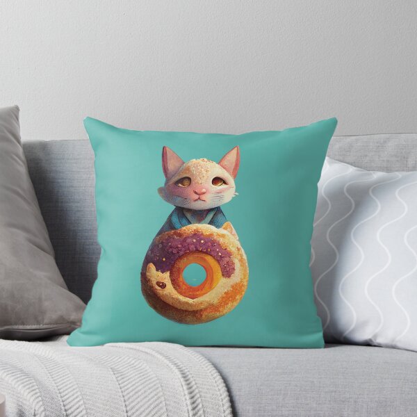 Item preview, Cute Funny Donut Cat designed and sold by Pet Shelter.