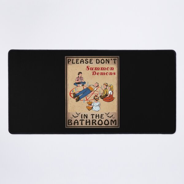 Item preview, Please Don't Summon Demon In The Bathroom designed and sold by sirineguchiy99.