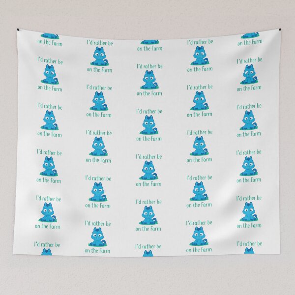 Item preview, I’d Rather Be on the Farm designed and sold by PawsitiveMum.