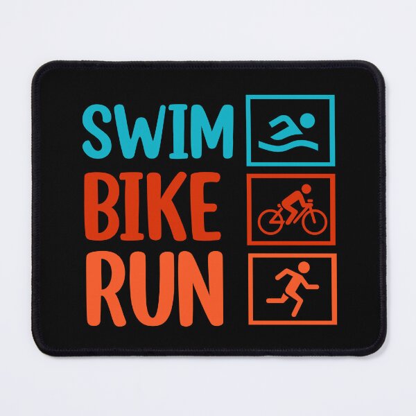Item preview, Swimming cycling running swim bike running  designed and sold by Rami Khalifah.