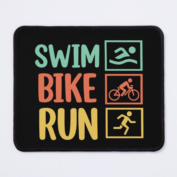Item preview, Swimming cycling running swim bike running  designed and sold by Rami Khalifah.
