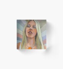 Liz Phair portrait Acrylic Block