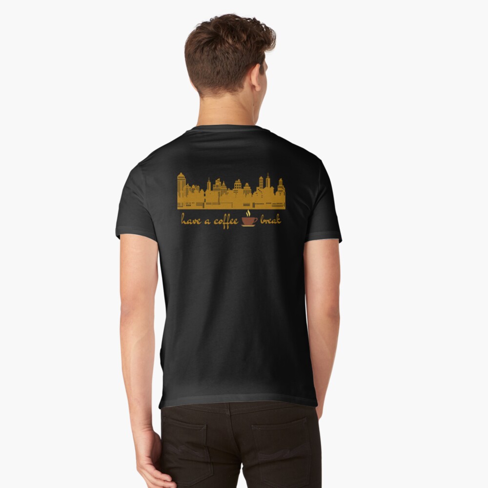 Item preview, V-Neck T-Shirt designed and sold by zubiaqureshi.