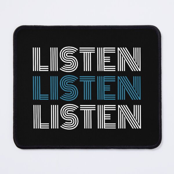 Item preview, Listen designed and sold by boohenterprise.