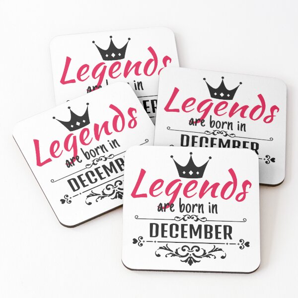 Item preview, Legends are born in December designed and sold by boohenterprise.
