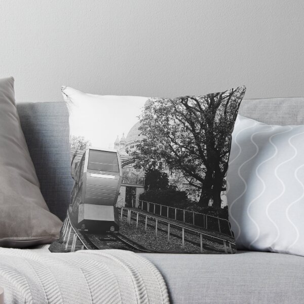 Item preview, Sacre Coeur Funicular in Montmartre Historic Neighborhood of Paris  designed and sold by CarolinaReina.