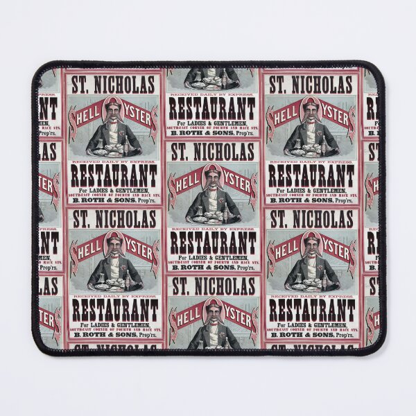Item preview, St. Nicholas Shell Oysters Restaurant. designed and sold by VintageBob.