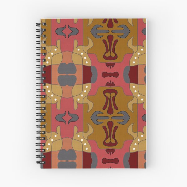 Item preview, Bohemian design, hand drawn digital art, red and gold designed and sold by ackelly4.