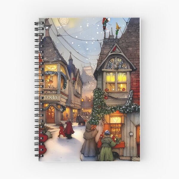Artikelvorschau, Fantasie-Weihnachtsstadt 7 entworfen und verkauft von Petalglassjade.