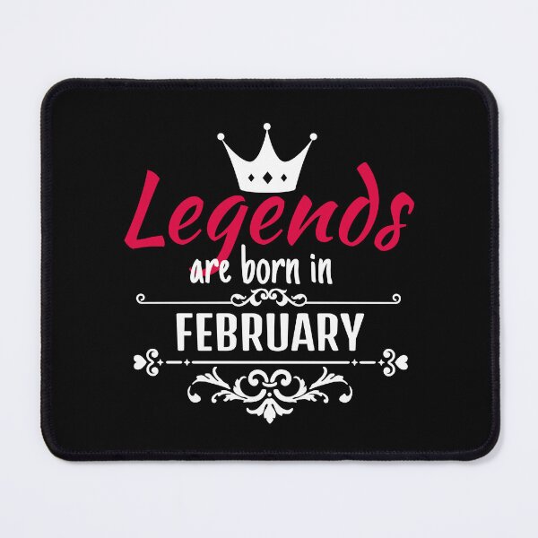 Item preview, Legends are born in February designed and sold by boohenterprise.