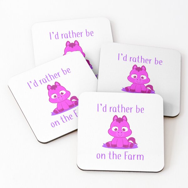 Item preview, I’d Rather Be on the Farm designed and sold by PawsitiveMum.