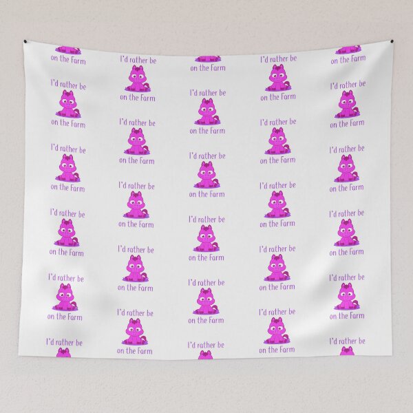 Item preview, I’d Rather Be on the Farm designed and sold by PawsitiveMum.