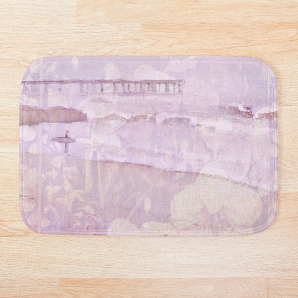 Item preview, Floral Peach Pier Venice Surfing Orchids designed and sold by lynnGrayson.
