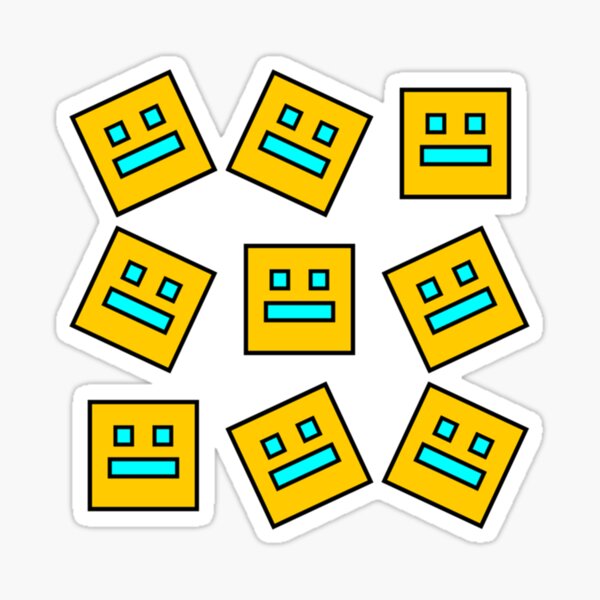 "Geometry Dash" Sticker For Sale By BaCalic | Redbubble