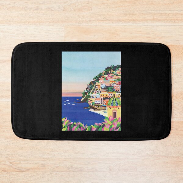 Item preview, Positano Italy Amalfi Coast Print designed and sold by sirineguchiy99.