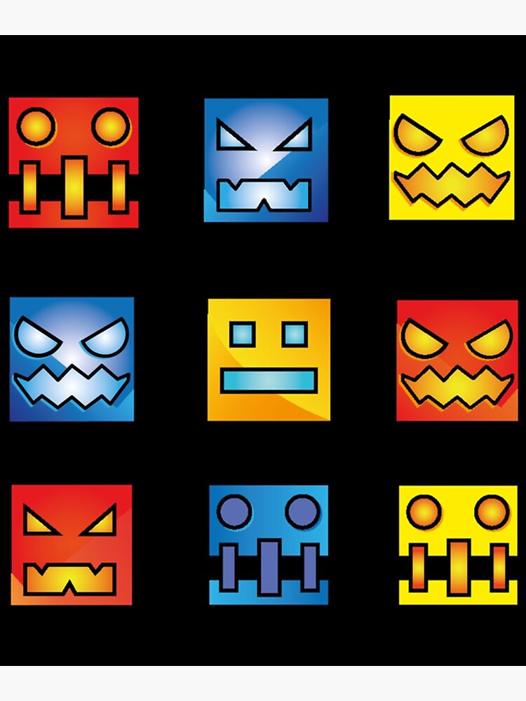 Explore the Best Geometry_dash_icon Art