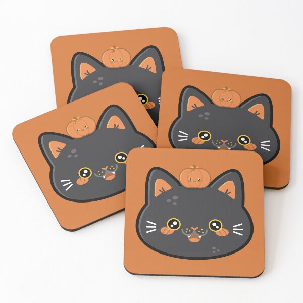 Item preview, Halloween Black Cat designed and sold by KittyCotton.