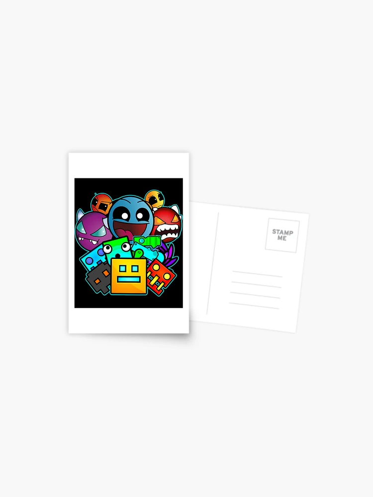 Geometry Dash Easy Postcard for Sale by CoryBaxter