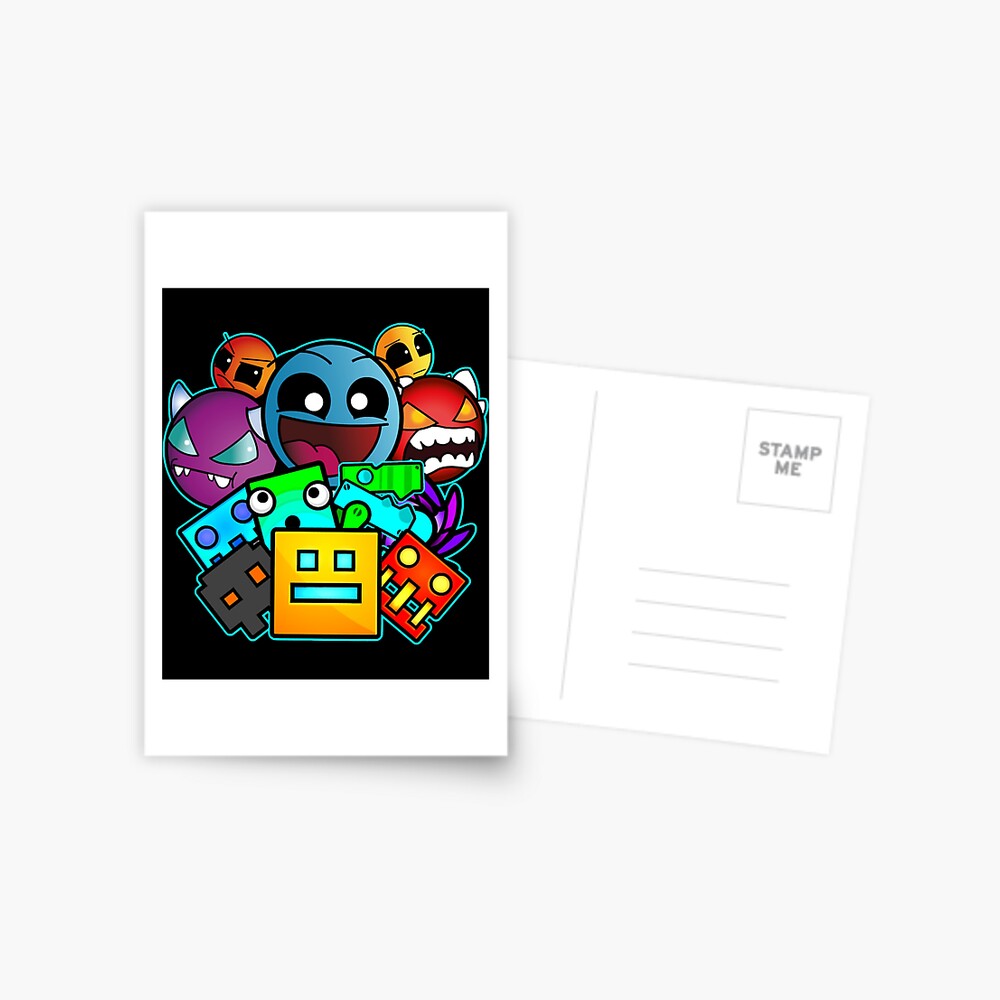 geometry dash old school gaming Metal Print for Sale by BaCalic