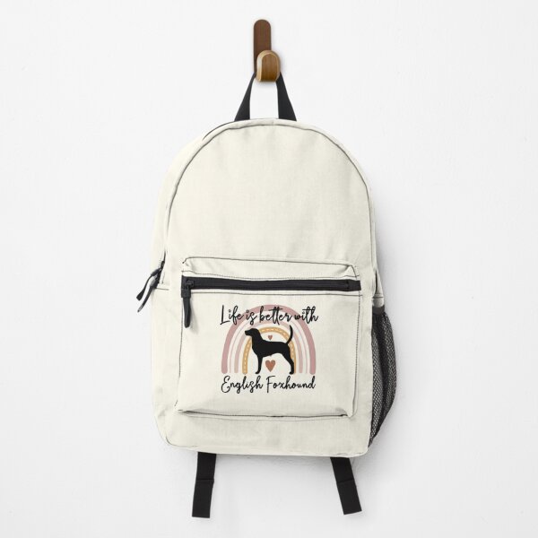 Item preview, English Foxhound Dog Rainbow Aesthetic Boho designed and sold by rafaeltto.