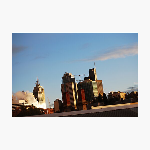 Artikelvorschau, Melbourne Skyline entworfen und verkauft von HanLoosschilder.