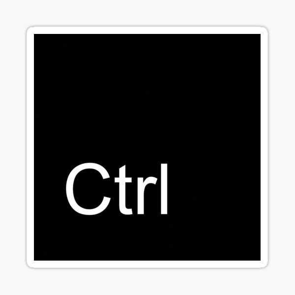 Control Sticker