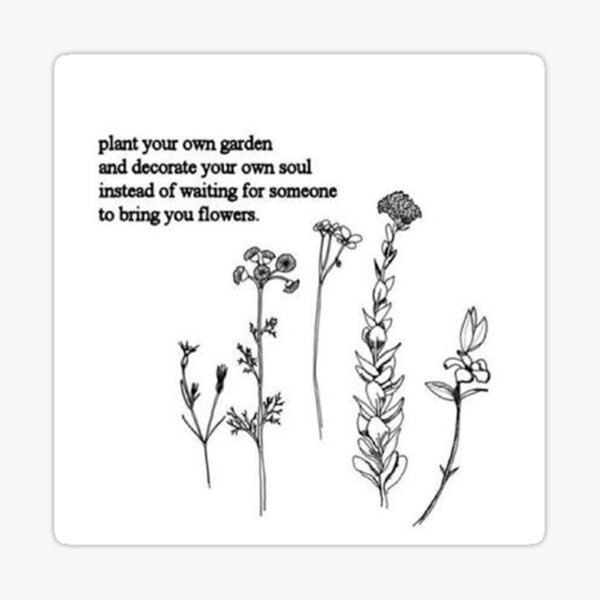 Item preview, flower poem designed and sold by Eliselle.