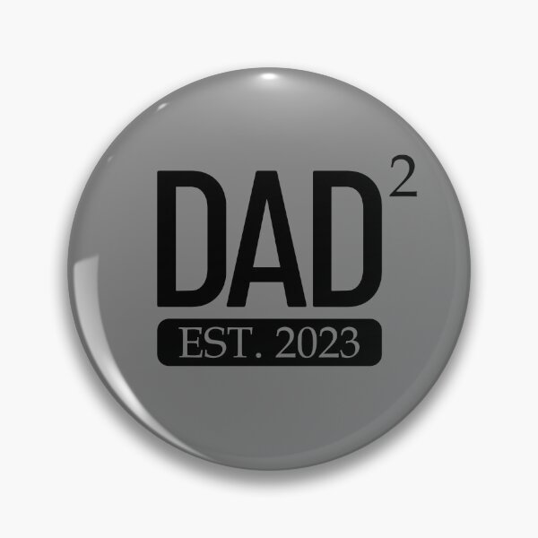 Item preview, Dad Squared Est. 2023 Father Of 2 Father's Day Men's Dad Gear designed and sold by DynamicDesign.