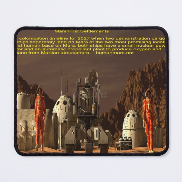 Item preview, Mars Settlements Art  designed and sold by Alicefish.