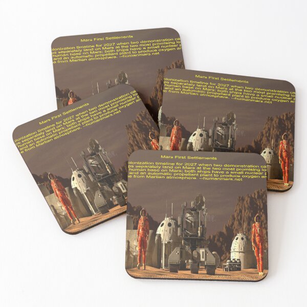 Item preview, Mars Settlements Art  designed and sold by Alicefish.