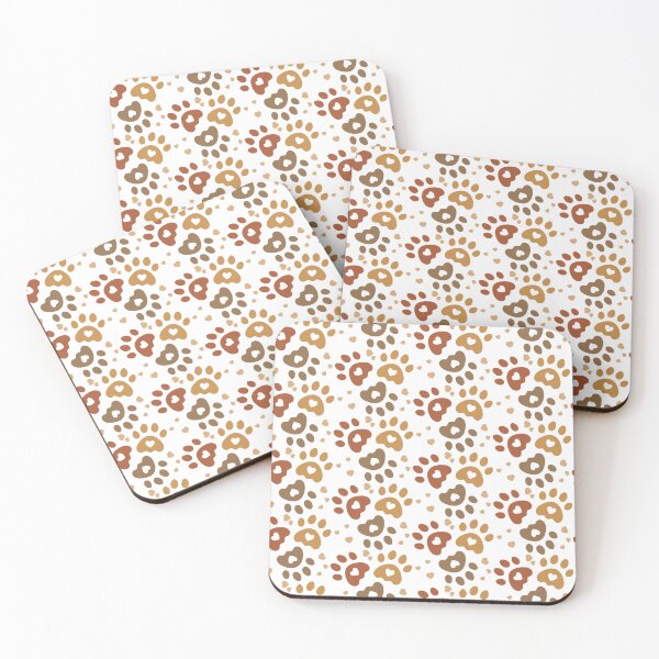 Item preview, Paw Print Pattern  designed and sold by RUMI-ART-PLANET.