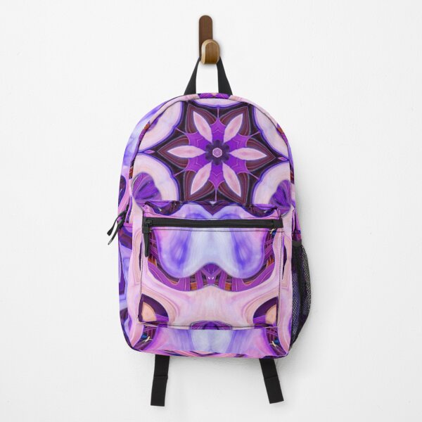 Item preview, Boho Vibes Abstract Mandala Maximalism Hippie Style Eclectic Mix of Blue Lilac Pink Purple 15 of 16 designed and sold by Beachy.
