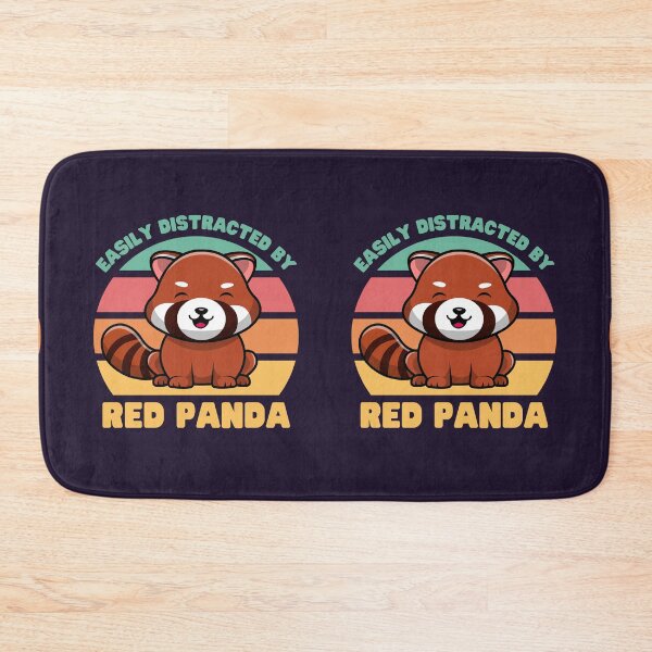 Item preview, Easily Distracted by Red Panda designed and sold by Keep Smiling.