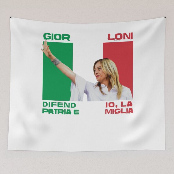Item preview, Giorgia Meloni - Defending God, Country & Family Political Classic designed and sold by BrettMWard9.