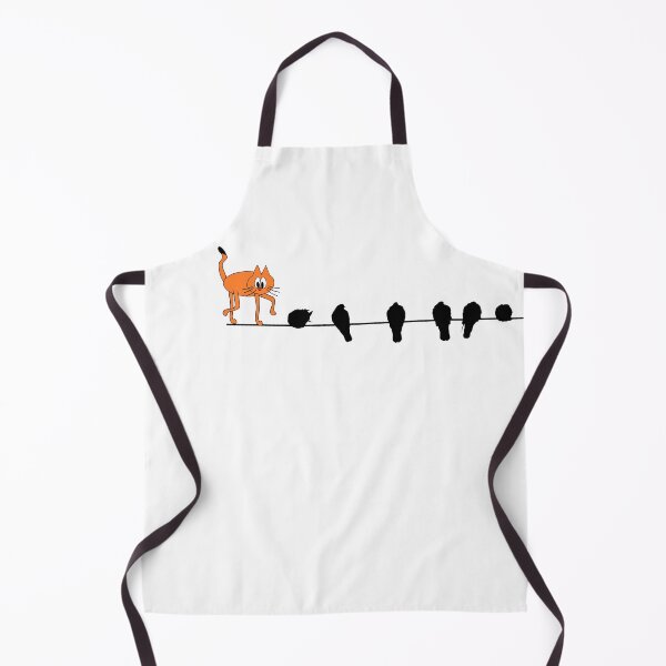 Item preview, CAT AND BIRDS ON HIGHWIRE designed and sold by DomGDesign.