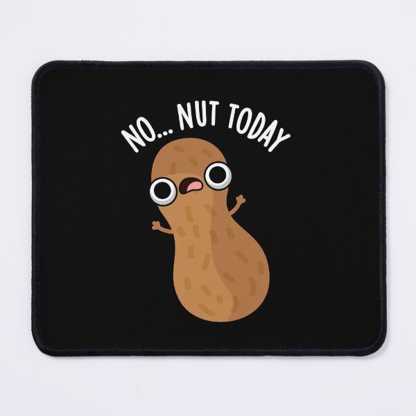 Item preview, No Nut Today Funny Peanut Puns (Dark BG) designed and sold by punnybone.