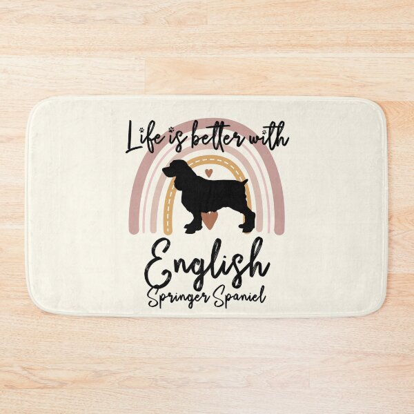 Item preview, English Springer Spaniel Dog Rainbow Aesthetic Boho designed and sold by rafaeltto.