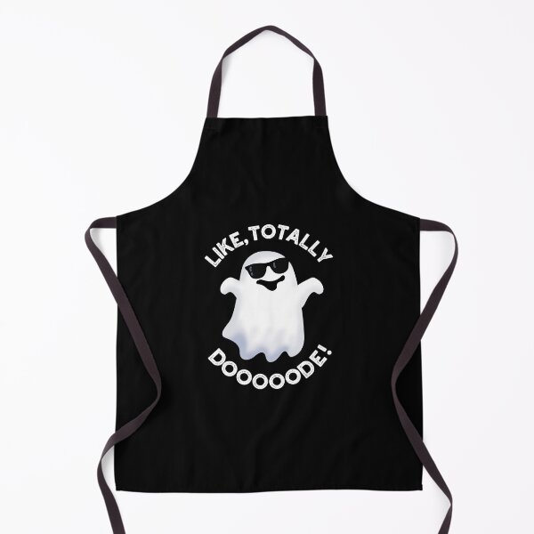 Item preview, Like Totally Doooode Funny Ghost Puns (Dark BG) designed and sold by punnybone.