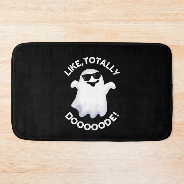 Item preview, Like Totally Doooode Funny Ghost Puns (Dark BG) designed and sold by punnybone.
