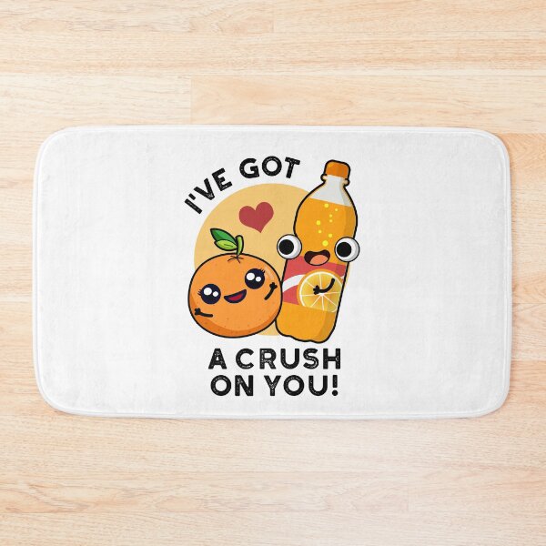 Item preview, I've Got A Crush On You Funny Soda Pop Puns  designed and sold by punnybone.