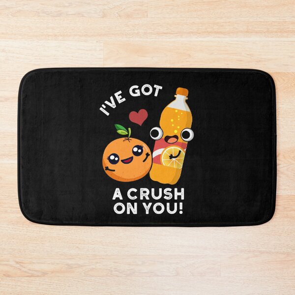 Item preview, I've Got A Crush On You Funny Soda Pop Puns (Dark BG) designed and sold by punnybone.