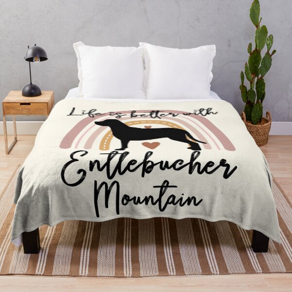 Item preview, Entlebucher Mountain Dog Rainbow Aesthetic Boho designed and sold by rafaeltto.