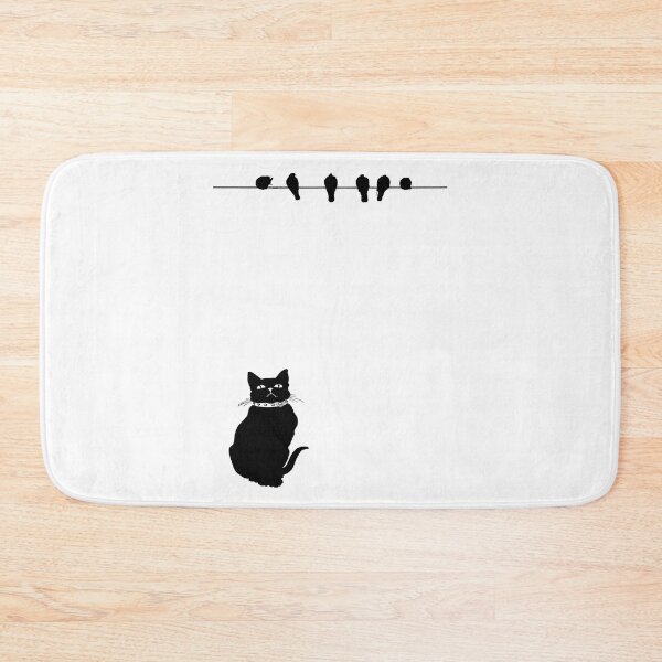 Item preview, CAT WATCHING BIRDS ON HIGHWIRE designed and sold by DomGDesign.