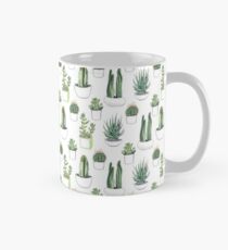 Watercolour cacti & succulents Classic Mug