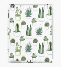 Watercolour cacti & succulents iPad Case/Skin