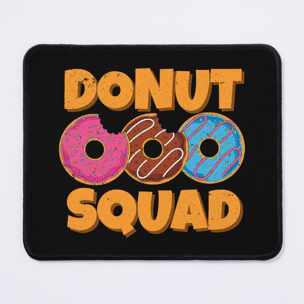 Item preview, Donut Squad Funny Doughnuts Snack Food Sweets Donuts designed and sold by Earthshaker-art.