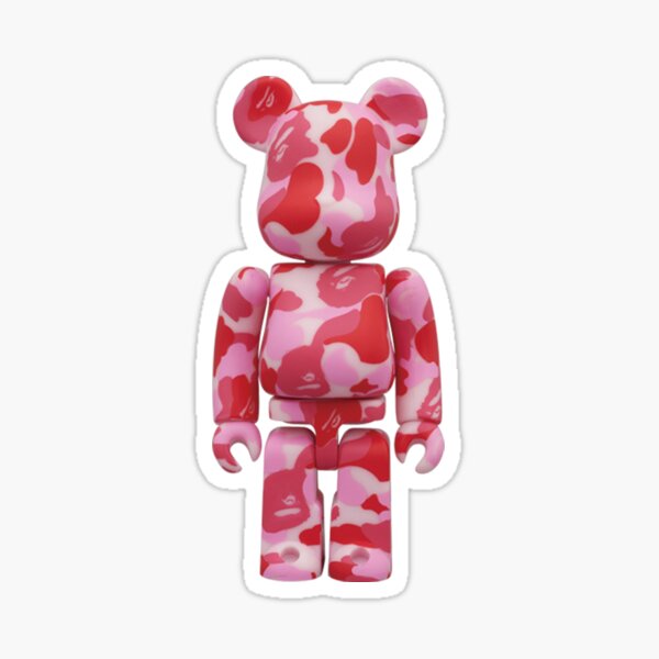 KAWS Bearbrick Themed Stickers Decal Set Of 4, Hype Sneaker Collab Bear  Brick