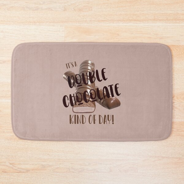 Item preview, It’s a Double Chocolate (LG Text) Kind of Day! designed and sold by PawsitiveMum.